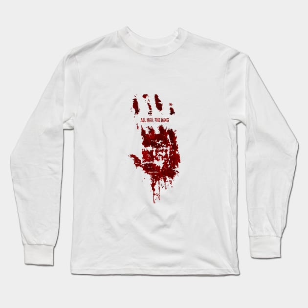 All Hail The King Long Sleeve T-Shirt by prometheus31